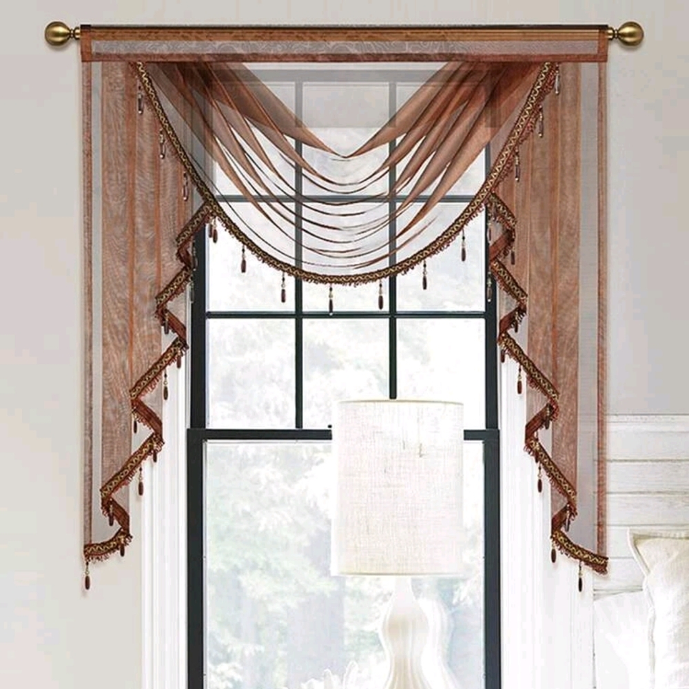 Brand New 1pc Pendant Decor Window Valance
